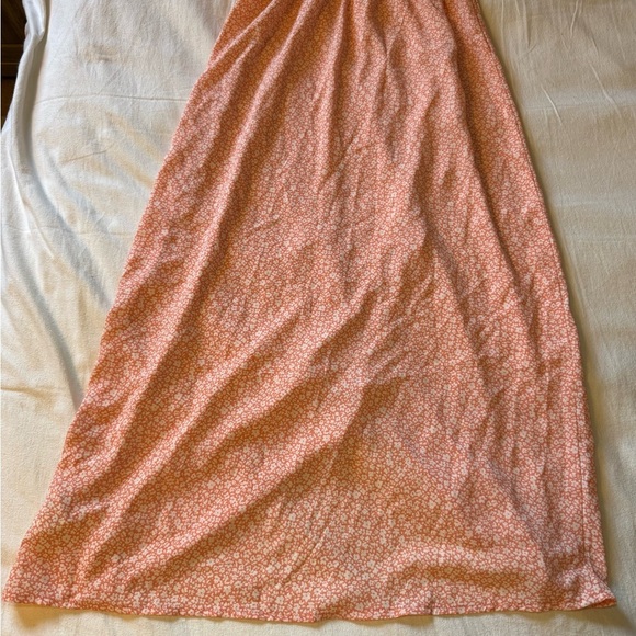 Steve Madden Peach Floral Maxi Dress - Picture 5 of 5